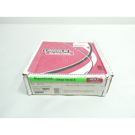 Lincoln Industrial SUPERGLIDE ORBITAL TIG S6 N 0.035IN 10LB WELDING WIRE ED034237